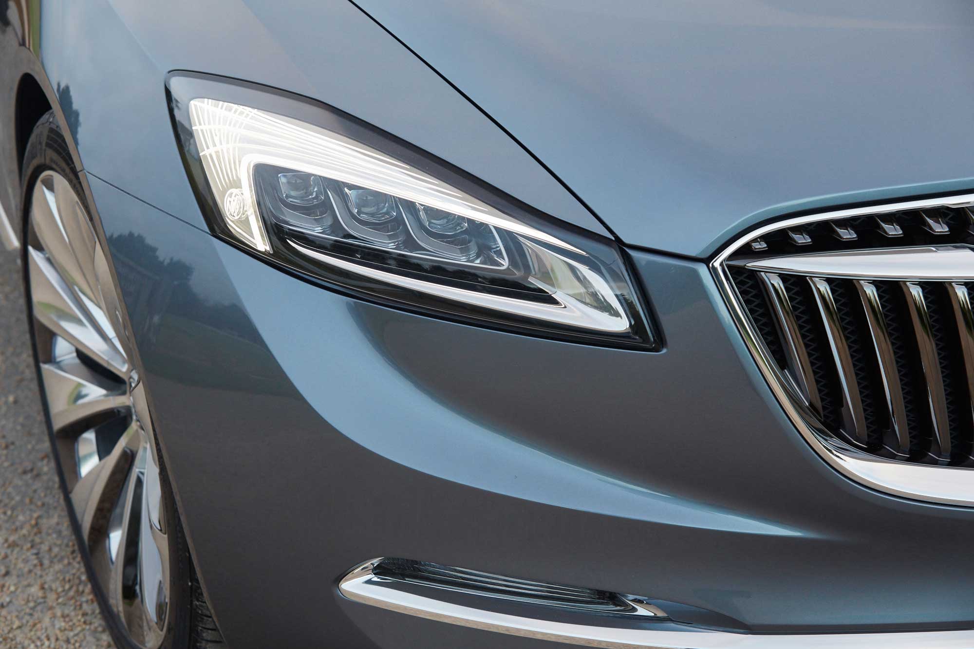 buick avenir concept lighting