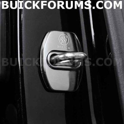buick door striker covers