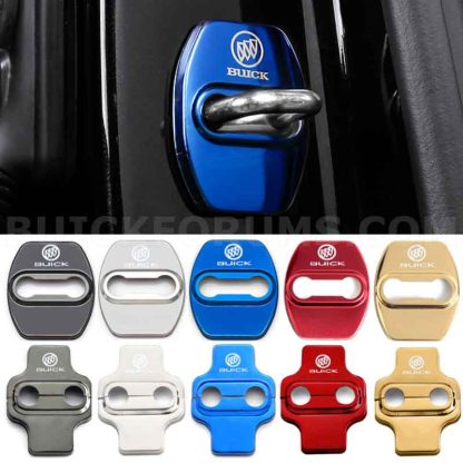 buick door striker covers
