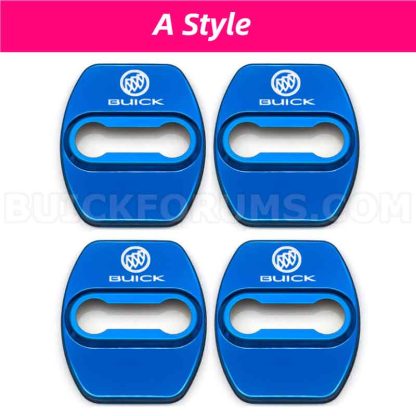 buick door striker covers style a