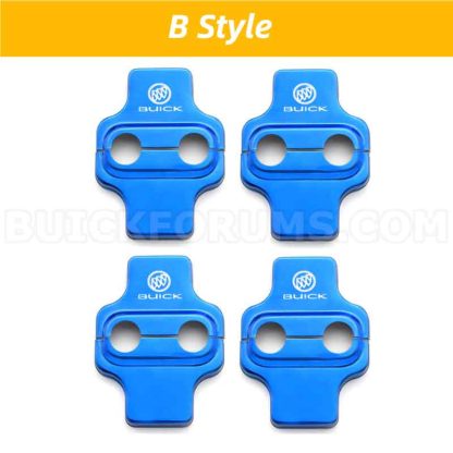 buick door striker covers style b