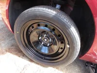 6 - Performance Spare installed with stock lugs.webp