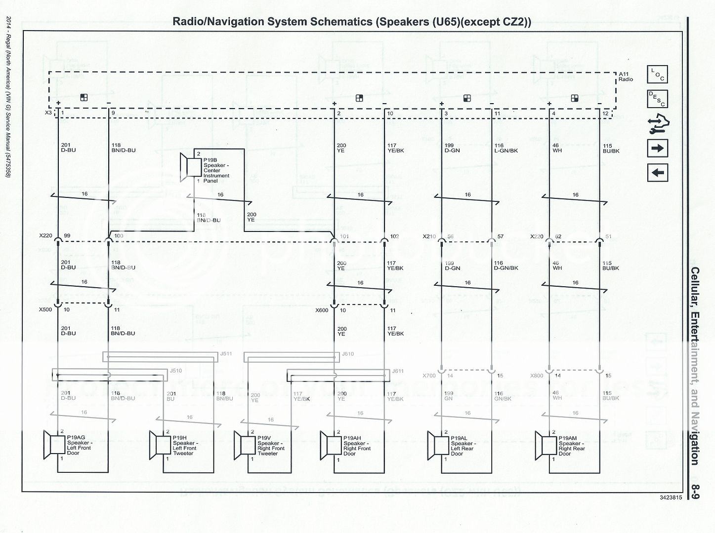 2015 Speaker Wiring Diagram Buick Forums