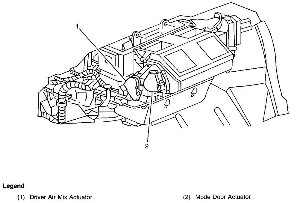 A C Problems Need More Info On Blend Door Actuators Buick Forums