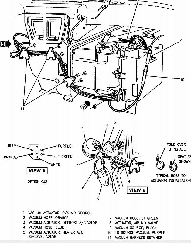 Blend Door Actuator 1998 Lesabre Buick Forums